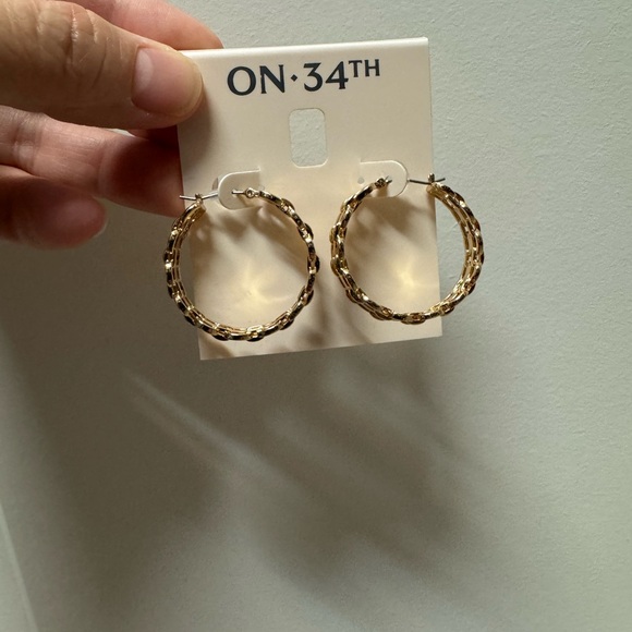 On 34th Jewelry - NEW On 34th Fashion gold earrings